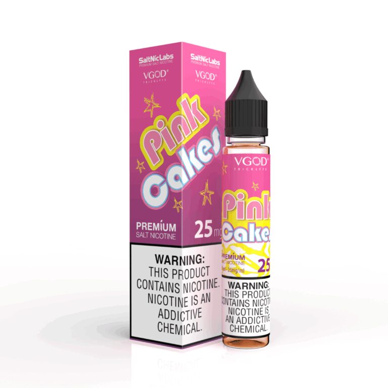 Pembe kremalı çilekli kek aromalı 30ml Vgod salt nikotini hemen sipariş ver.