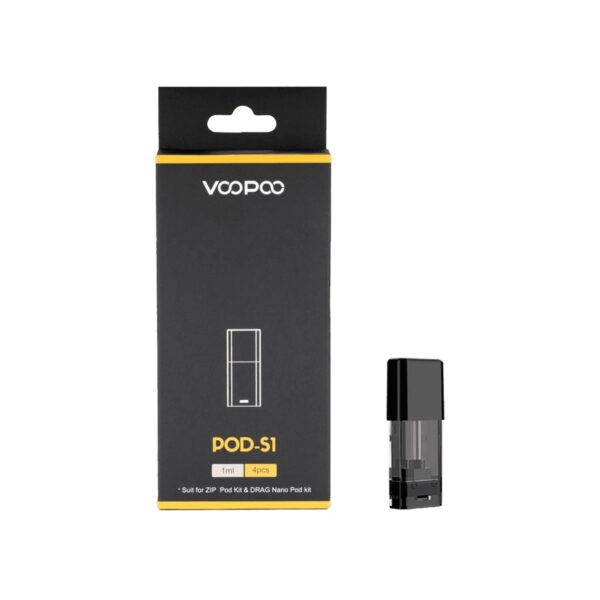 VOOPOO Drag Nano S1 kartuş seti ile salt nikotin için yoğun buhar ve net lezzet deneyimini şimdi sipariş ver.
