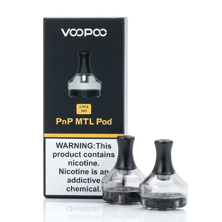 Sıkı çekiş ve yoğun lezzet için salt nikotin ile uyumlu Voopoo PnP MTL kartuşunu sipariş ver.