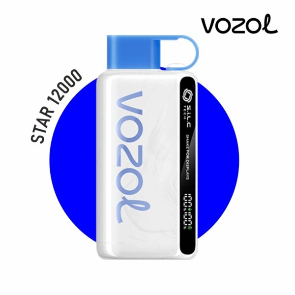 Vozol Star 12000 Blue Razz Ice kullan at vape bar ile serinletici meyve aromasını ve yüksek salt nikotini deneyimleyip hemen sipariş verin.