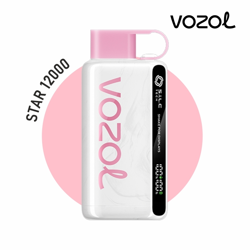 Vozol Star 12000 Peach Ice Vozol Star 12000 Peach Ice kullan at vape barda şeftali buz ferahlığı ve 12000 puf keyfi için hemen sipariş ver.