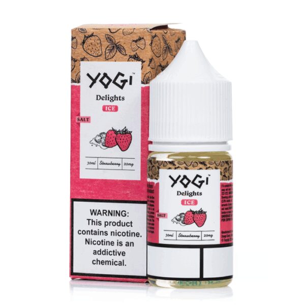 Yogi Delight Strawberry Ice ile taze çilek ve serinletici buzun eşsiz uyumunu hemen sipariş edin.
