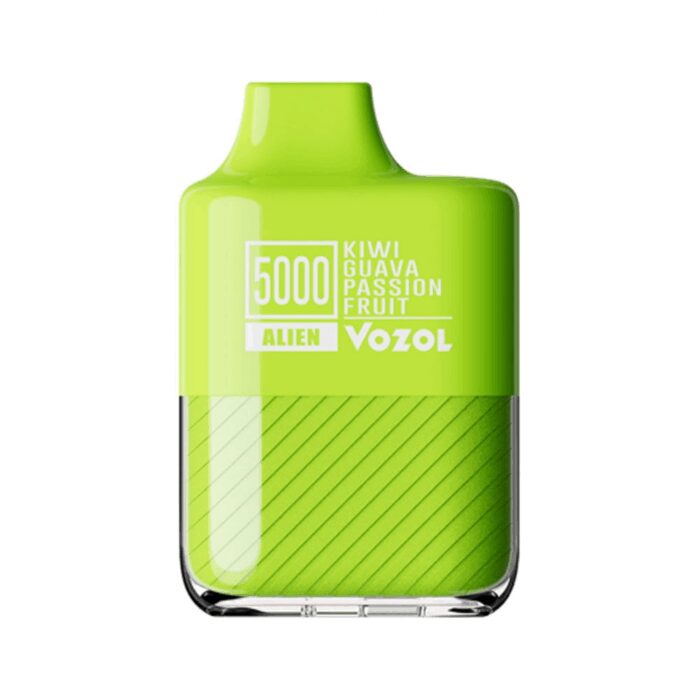 vozol alien 5000 kiwi guava passion fruit disposable pod