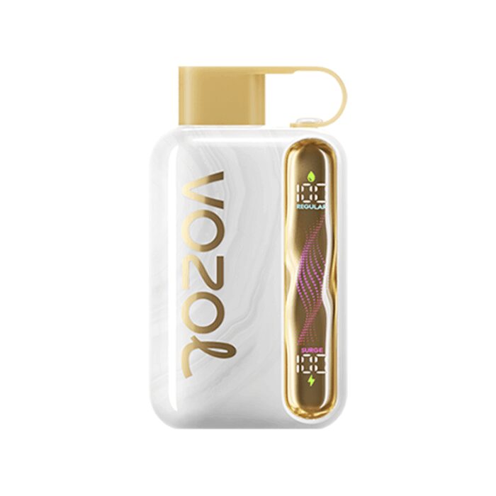 vozol star 40000 white peach raspberry disposable vape bar