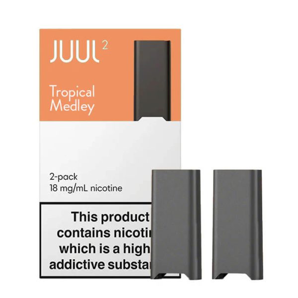 Egzotik meyve karışımının ferahlatıcı tadını sunan JUUL2 kartuşu hemen sipariş ver.