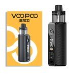 3000mAh bataryalı Voopoo Drag S3 Pod Mod'u salt nikotin ile kullanmak için sipariş ver.