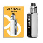 3000mAh bataryalı Voopoo Drag S3 Pod Mod'u salt nikotin ile kullanmak için sipariş ver.