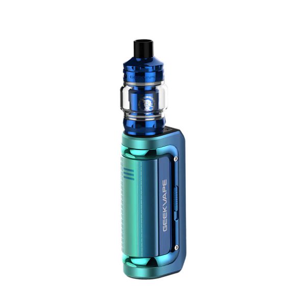 100W çıkış ve IP68 korumalı Geekvape M100 Kit ile salt nikotin likitlerinizi kullanmak için hemen sipariş verin.