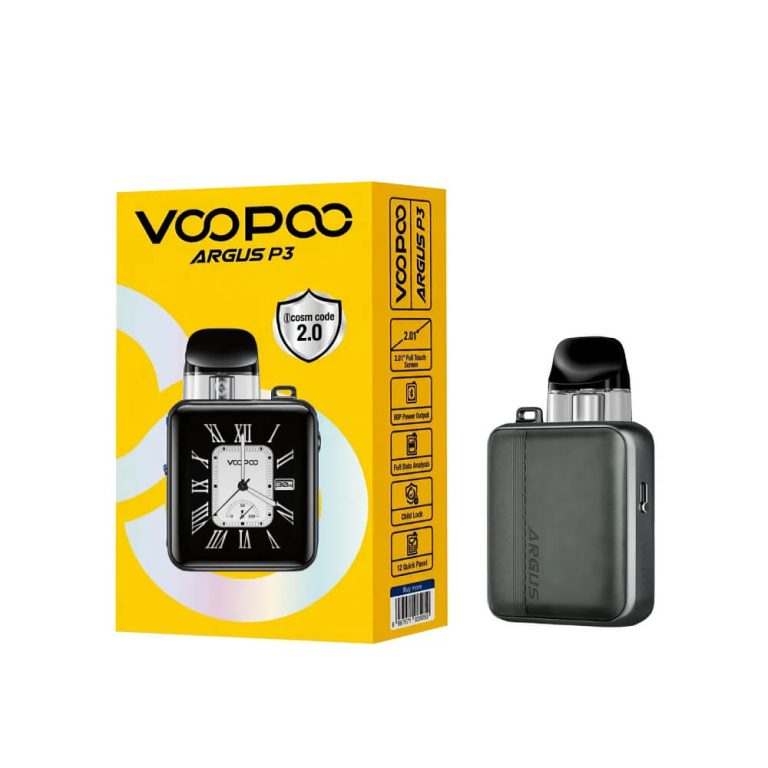 Voopoo Argus P3 Pod Mod'u 5-50W güç ve dokunmatik ekranla kişiselleştirilmiş buhar deneyimi için sipariş verin.
