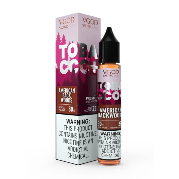 Zengin Amerikan tütün aromalı yüksek salt nikotin içeren VGOD likiti şimdi sipariş ver.