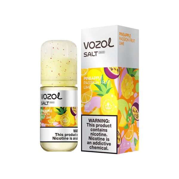 Tropikal ananas, çarkıfelek ve misket limonu aromalı salt nikotin likiti hemen sipariş ver.