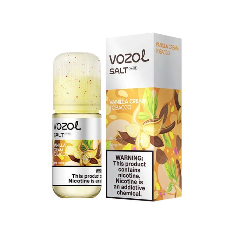 Vozol Vanilla Cream Tobacco 30ML salt nikotin likitini pod mod cihazınız için 30MG ve 50MG seçenekleriyle hemen sipariş ver.