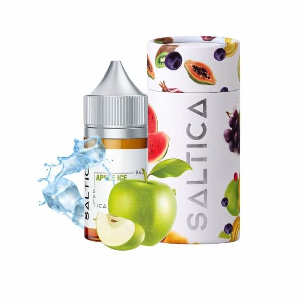 Kırmızı elma, vanilya ve krema aromalı buz ferahlığı sunan salt nikotin likiti hemen sipariş ver.