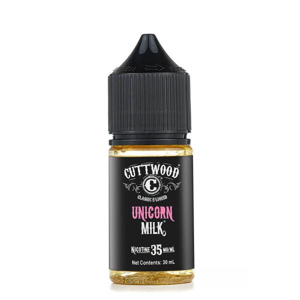 Cuttwood Unicorn Milk 30ml salt likit, çilek ve krema aromasıyla premium lezzet sunar ve sipariş ver.