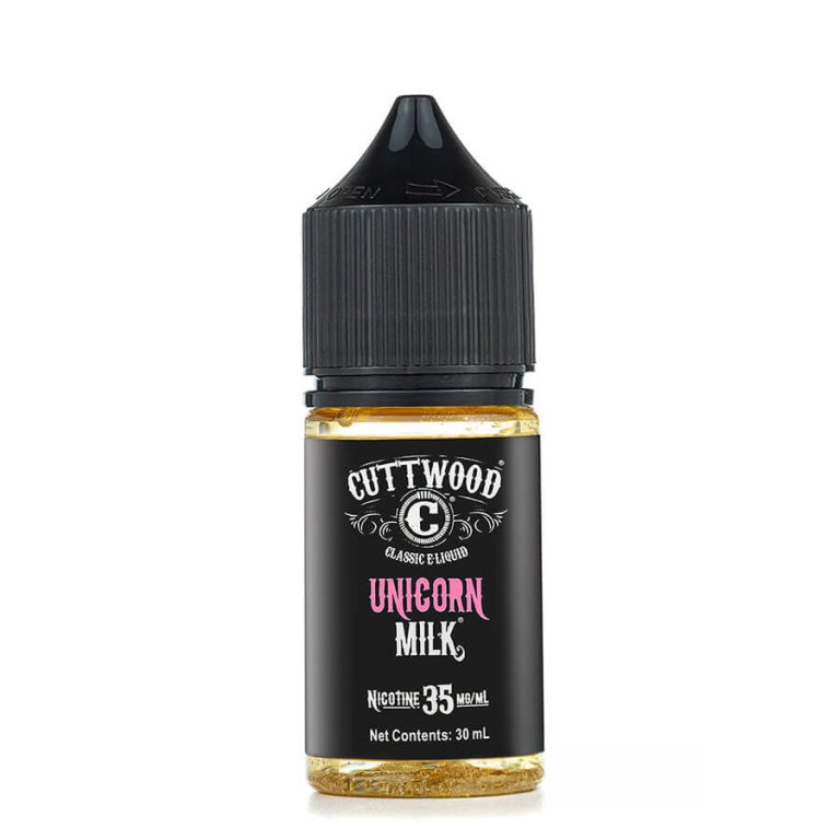 Cuttwood Unicorn Milk 30ml salt likit, çilek ve krema aromasıyla premium lezzet sunar ve sipariş ver.