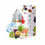 Kivi, guava ve çarkıfelek meyvesi aromalı salt nikotin likiti hemen sipariş ver.