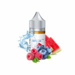 Ferah frozen etkili yaban mersini reçeli, karpuz, ahududu ve krema aromalı salt nikotin likiti sipariş ver.
