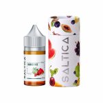 Karpuz, çilek, kivi ve krema aromalı buz ferahlığı sunan Saltica Kanzi Ice salt likiti hemen sipariş ver.