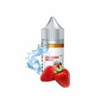 Çilek ve krema aromalı salt nikotin likiti buz etkisiyle hemen sipariş ver.