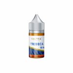 Yumuşak ve dengeli tütün aromalı Saltica Tribeca salt likiti 35mg veya 50mg seçeneğiyle sipariş ver.