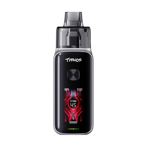 Uwell Typhos Pro Pod Mod ile 3000 mAh pil ve 45W gücü keşfedip salt nikotin keyfini sipariş ver.